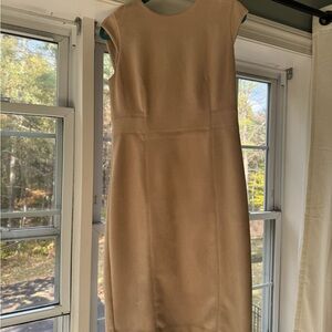 Ann Taylor suede sheath dress